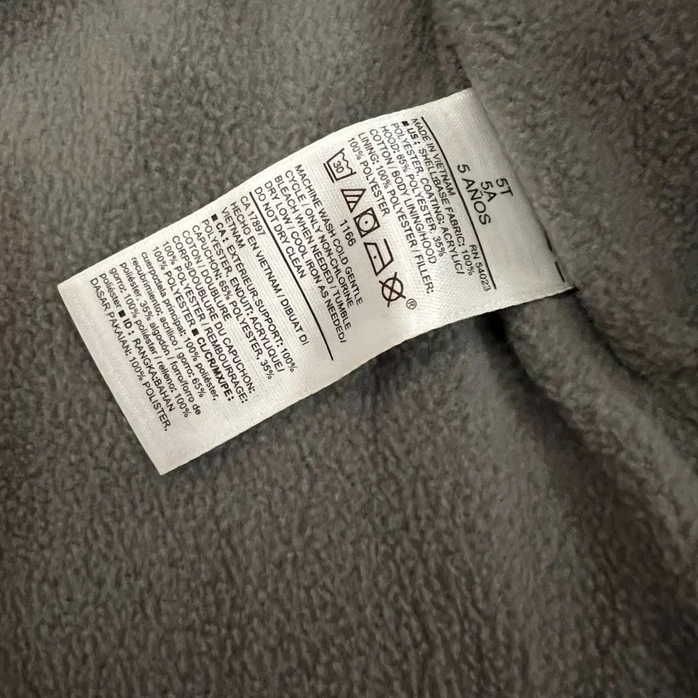 Old Navy Heather Gray Fleece-Lined Vest